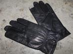 Nieuwe zwarte leder handschoenen / Maat L, Kleding | Dames, Mutsen, Sjaals en Handschoenen, Ophalen of Verzenden, Nieuw, Maat 42/44 (L)
