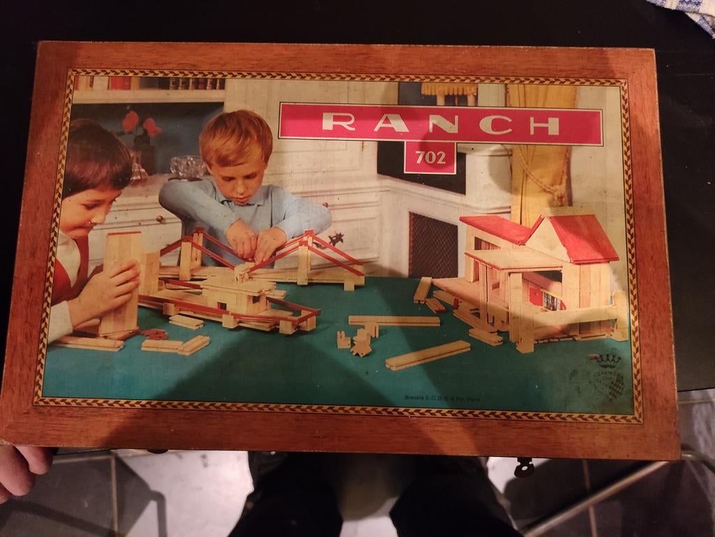 Jeux de construction en bois, Antiquités & Art, Antiquités | Jouets, Enlèvement