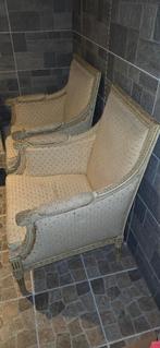 Beaux fauteuils Bergère anciens — Louis XVI, Antiquités & Art, Antiquités | Meubles | Chaises & Canapés, Enlèvement