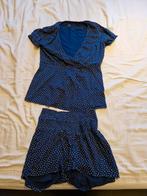 Pyjama short de grossesse taille L, Kleding | Dames, Zwangerschapskleding, Ophalen, Blauw, Maat 42/44 (L), Zo goed als nieuw
