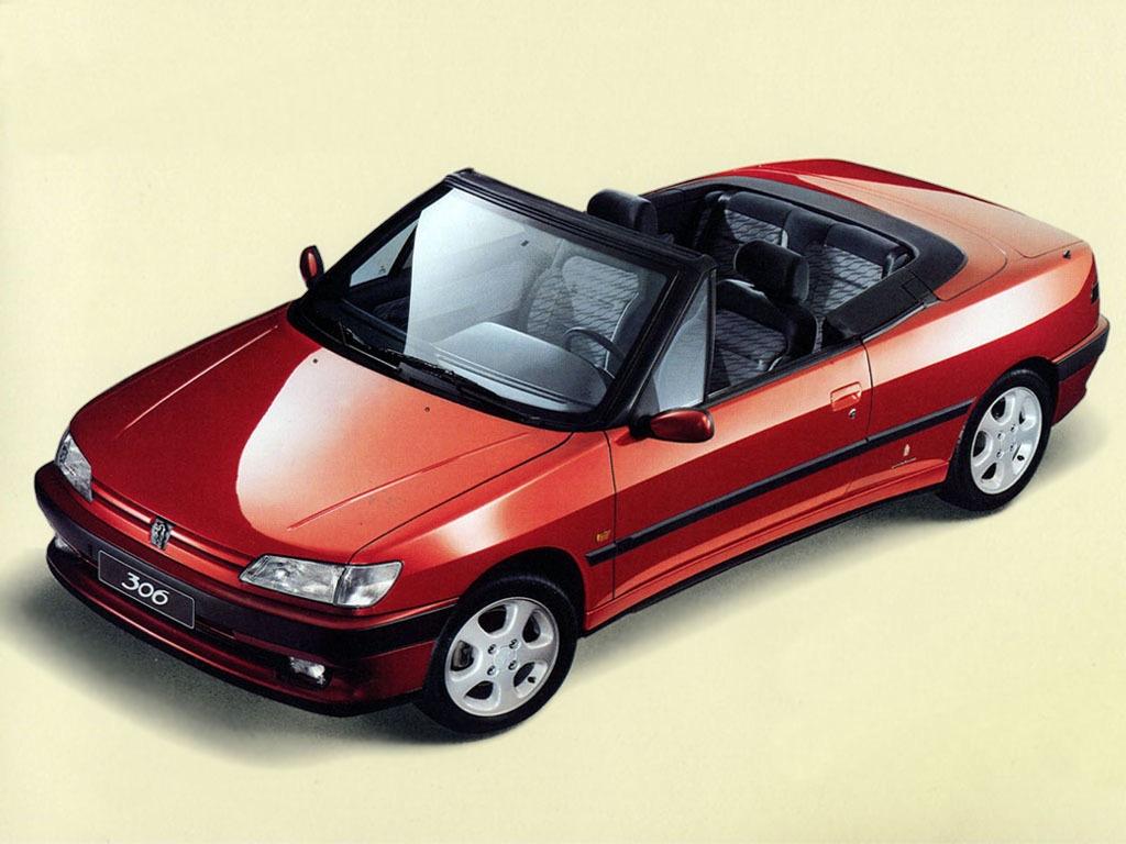 KOPEN Peugeot 306 cabriolet (1995-1997), Auto's, Peugeot, Cabriolet, Particulier, Onderhoudsboekje, Te koop