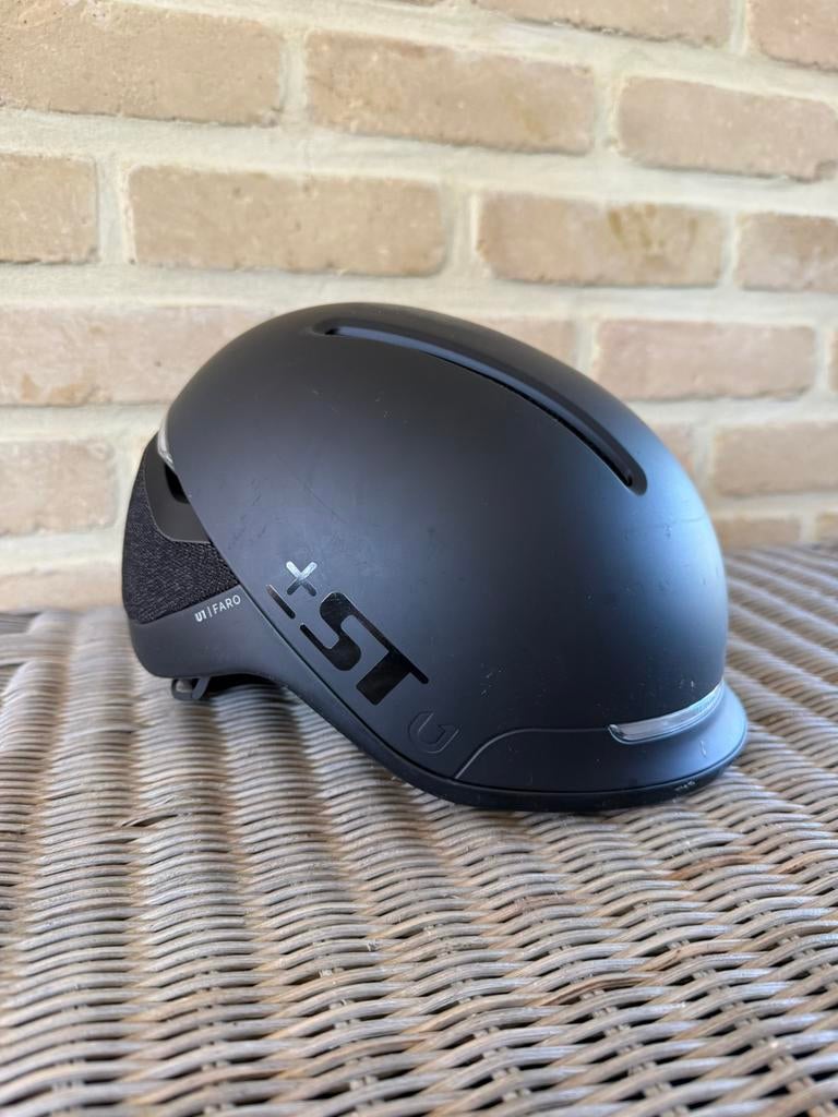 Unit 1 Stromer helm met verlichting, Ophalen of Verzenden, Gebruikt, M, Heer of Dame
