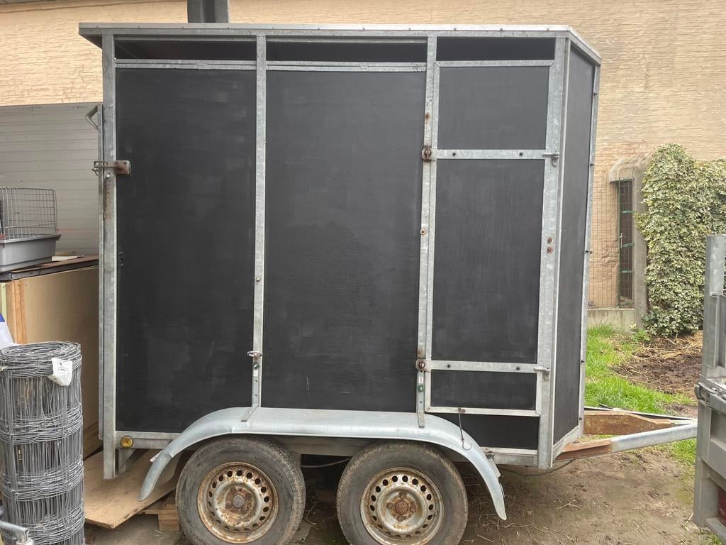 Pony/schapen/kleinvee aanhangwagen, Ophalen, Zo goed als nieuw