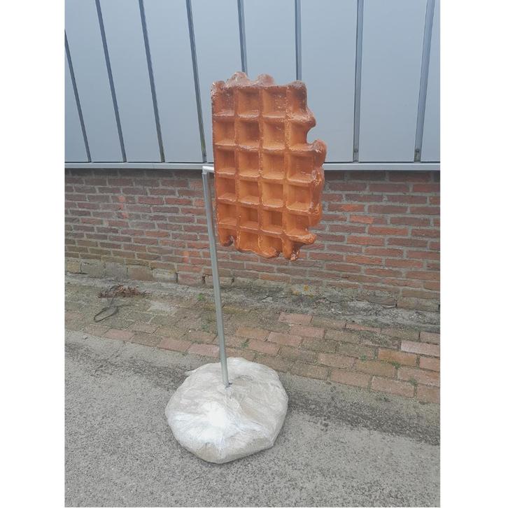 Gaufre de Liège 150 cm Hauteur 150 cm La gaufre est rotative, Collections, Marques & Objets publicitaires, Neuf, Enlèvement