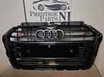 GRILL Audi A3 8V Facelift S3 ACC HOOGLANS ZWART 2017-2021, -, Voor, Nieuw, Ophalen of Verzenden