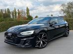 Sportieve Audi A5 te koop, Autos, Cuir, Achat, Entretenue par le concessionnaire, Noir