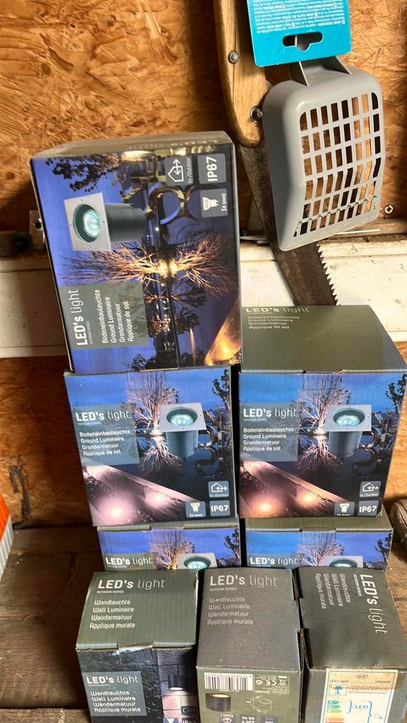 Buitenverlichting led voor in de grond, Tuin en Terras, Buitenverlichting, Ophalen, Nieuw, Led