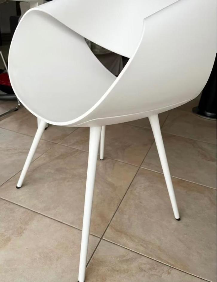 Zuco Little Perillo Design, Maison & Meubles, Chaises, Comme neuf, Une, Synthétique, Blanc, Enlèvement