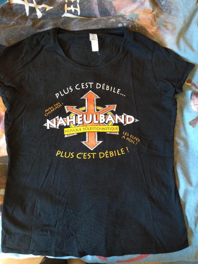 T-shirt femme Naheulbeuk, Kleding | Dames, T-shirts, Ophalen, Zwart, Maat 42/44 (L), Zo goed als nieuw