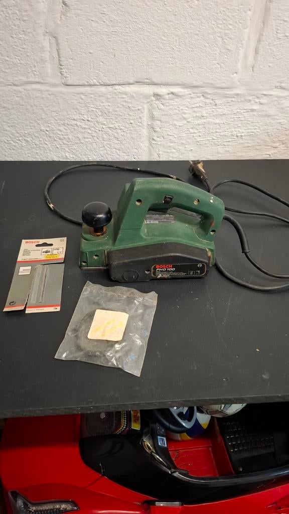 Schaafmachine bosch, Ophalen