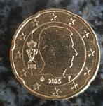 20 eurocent van Koning Filip I van België, Postzegels en Munten, Ophalen of Verzenden, Losse munt