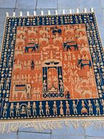 Indisch geweven wandtapijt 175cm op 164cm Goede staat, Antiek en Kunst, Ophalen