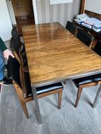 Antieke Vintage Stijlvolle houten eettafel, Ophalen