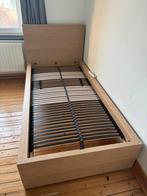 Lit 1 personne IKEA, 90 cm, Brun, Enlèvement, Bois