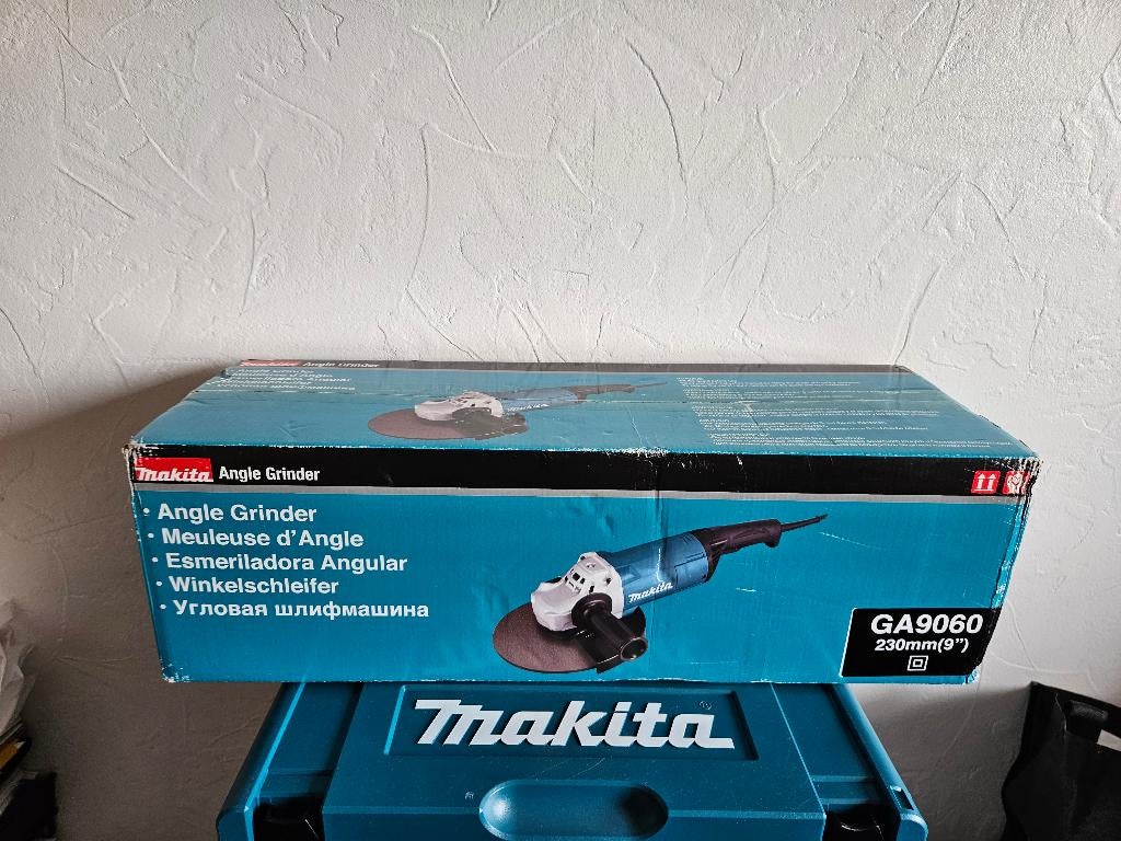 Meule Makita New 230 mm, Bricolage & Construction, Enlèvement, Neuf, 1000 watts ou plus, Meuleuse d'angle
