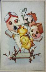 FANTASIEKAART PASEN, Verzamelen, Ophalen of Verzenden, Ongelopen, Feest(dag)