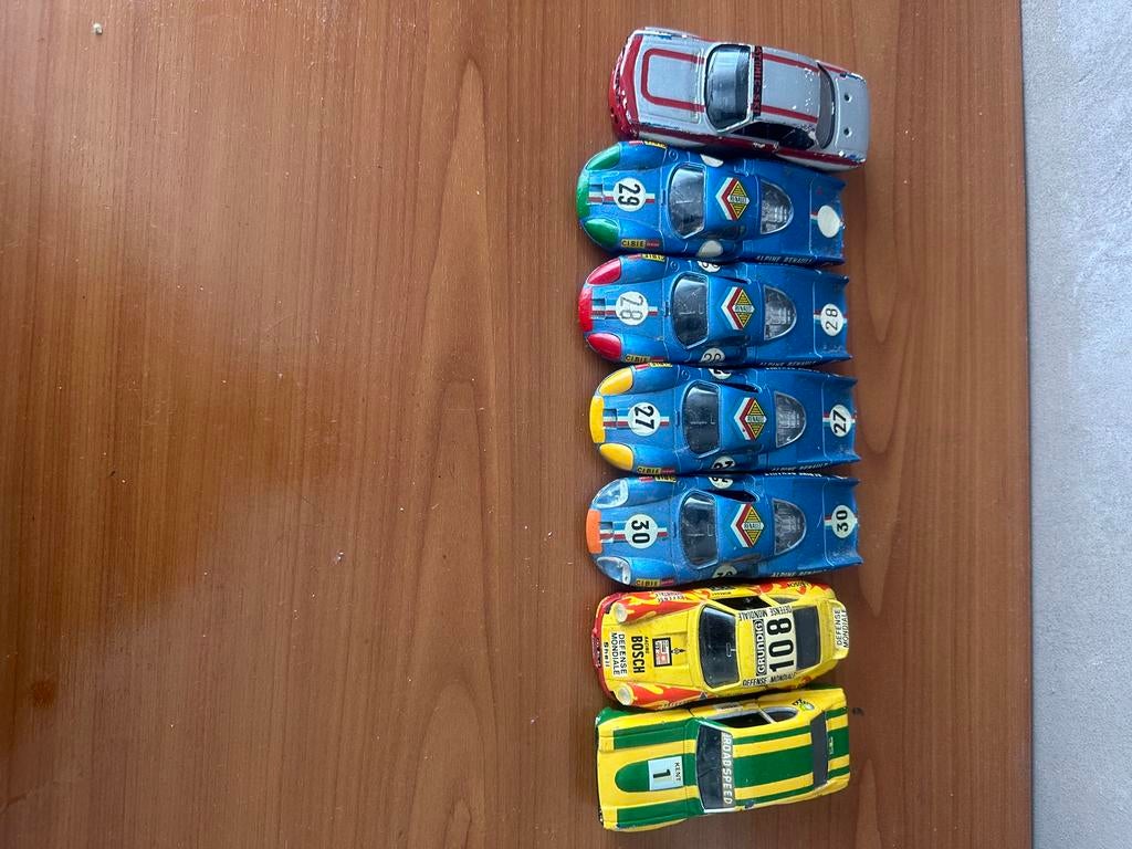 Vintage race auto s, Ophalen of Verzenden, Gebruikt