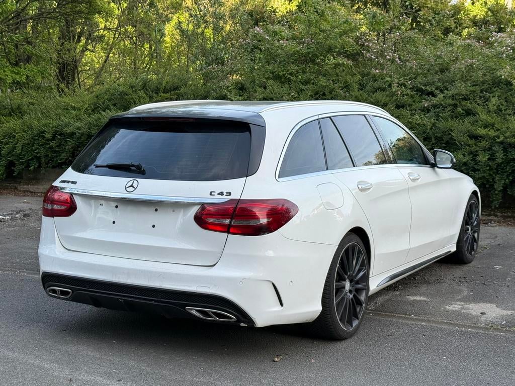 Mercedes C220 2016 Pack AMG extérieur + intérieure, Cuir, Achat, Euro 6, Noir
