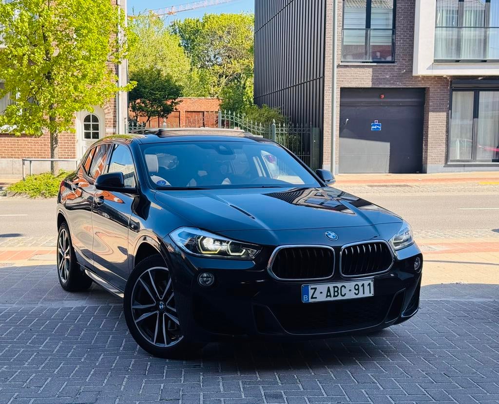 BMW X2 Sdrive 20i Pack M Sport 192Cv EURO6c, Euro 6, Entreprise, Entretenue par le concessionnaire, Noir