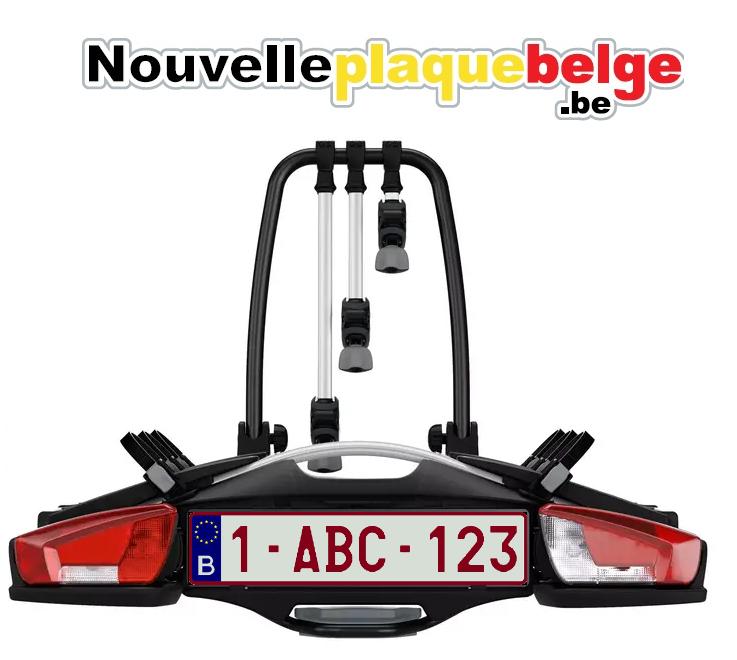 Plaque immatriculation PORTES-VÉLOS, Autos : Divers, Porte-vélos, Neuf, Enlèvement ou Envoi