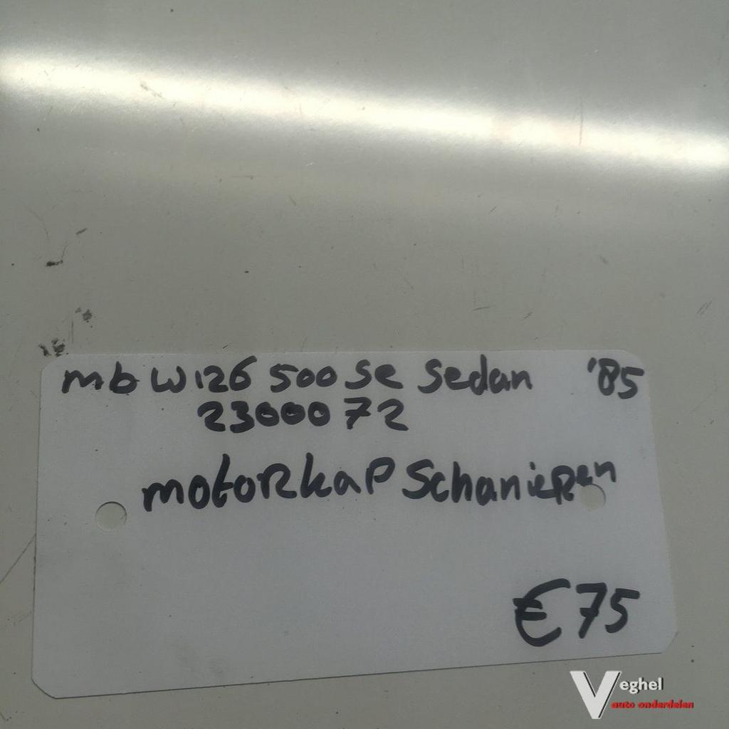 Mercedes W126 500  SE  Automaat  Sedan  1985 Wagennr 2300072, Gebruikt, -, -, Ophalen of Verzenden