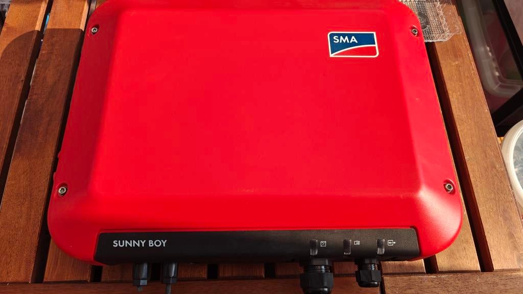 SMA sunny boy 2.5 omvormer, Ophalen, Gebruikt