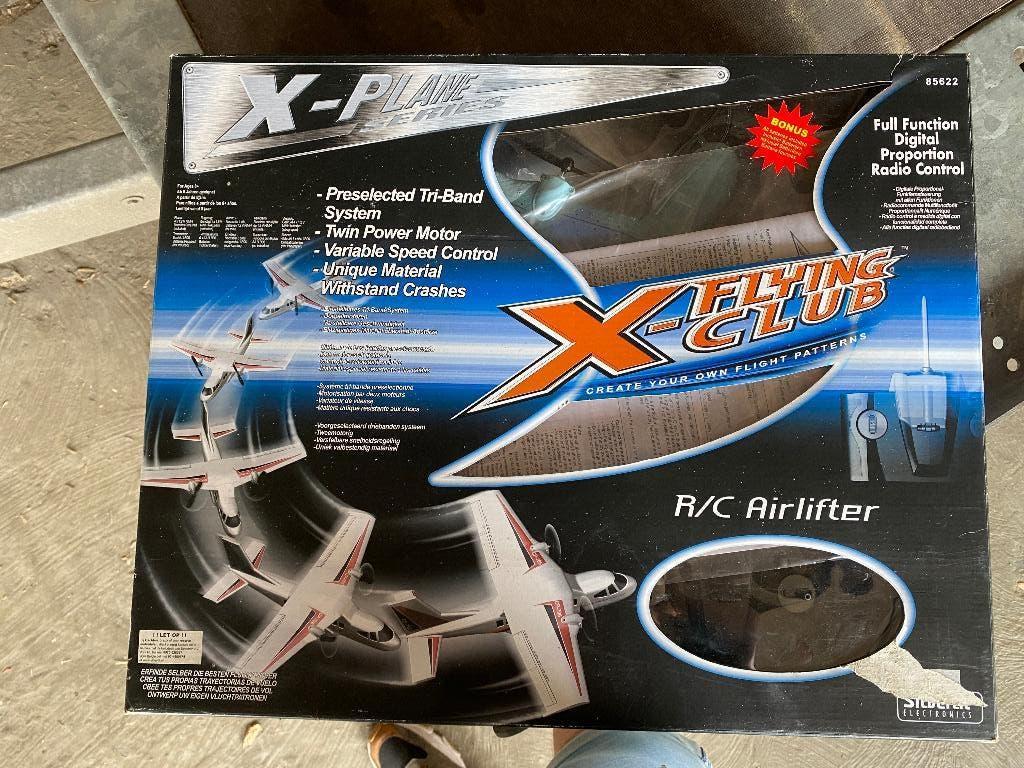 Avion de transport X-Plane radiocommandé, Enlèvement, Neuf