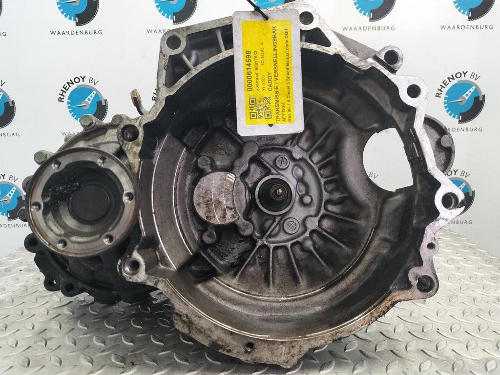 VOLKSWAGEN CADDY 1.9 SDI  TRANSMISSIE / VERSNELLINGSBAK 2000, Auto-onderdelen, Ophalen of Verzenden, Gebruikt, Stiba lid