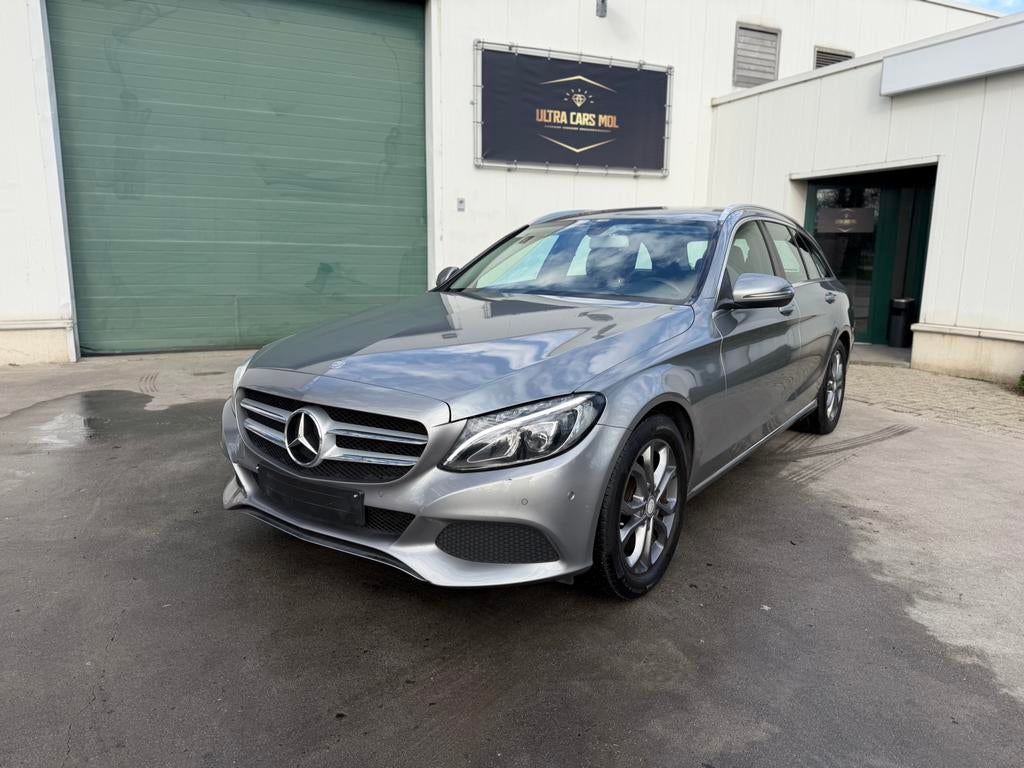 Mercedes C180d Bluetec/Automaat/Euro 6B/Avantgarde/GEKEURD, Auto's, Mercedes-Benz, Leder, Bedrijf, C-Klasse, Te koop