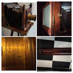 Prachtig Antieke Houten Veldcamera Clément & Gilmer ca.1893, Antiek en Kunst, Ophalen