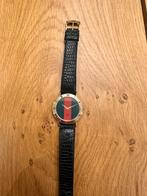 Gucci horloge 3000M vintage 33mm, Handtassen en Accessoires, Horloges | Antiek, Met bandje, Polshorloge, 1960 of later, Goud