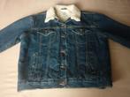 Spijkerjas met Teddy Pull & Bear, Maat 38/40 (M), Blauw, Ophalen of Verzenden, Zo goed als nieuw