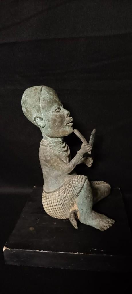 bronze Tada ifé - Yoruba - Nigeria, Ophalen of Verzenden
