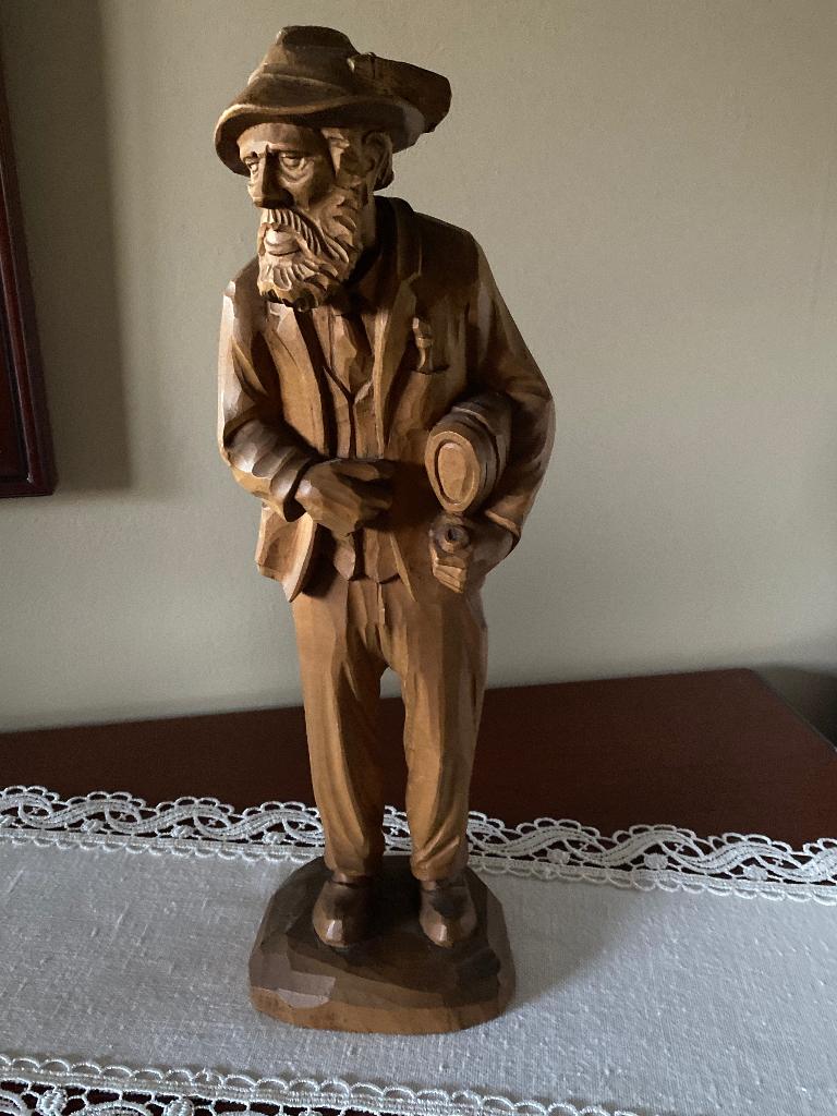 Houtsnijwerk (Duits), Antiek en Kunst, Kunst | Beelden en Houtsnijwerken, Ophalen of Verzenden, Houtsnijwerk