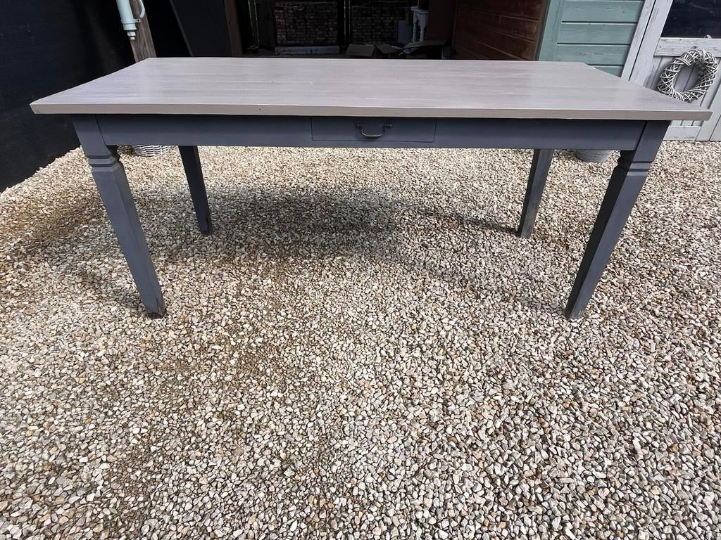 Eettafel/tuintafel GRATIS, Maison & Meubles, Tables | Tables à manger, Utilisé, Enlèvement