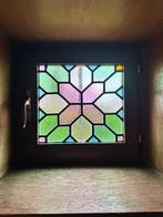 Gekleurd glasraam, Antiek en Kunst, Ophalen