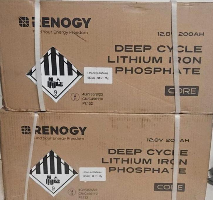 RENOGY Core Basic 12V 200Ah lithiumbatterij LiFePO4, Computers en Software, Printerbenodigdheden, Nieuw, Overige typen, Ophalen