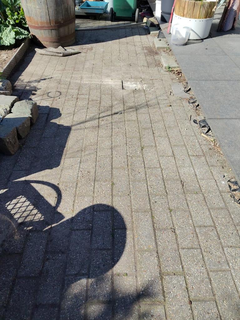 Ong 15m2 klinkers gratis, Ophalen