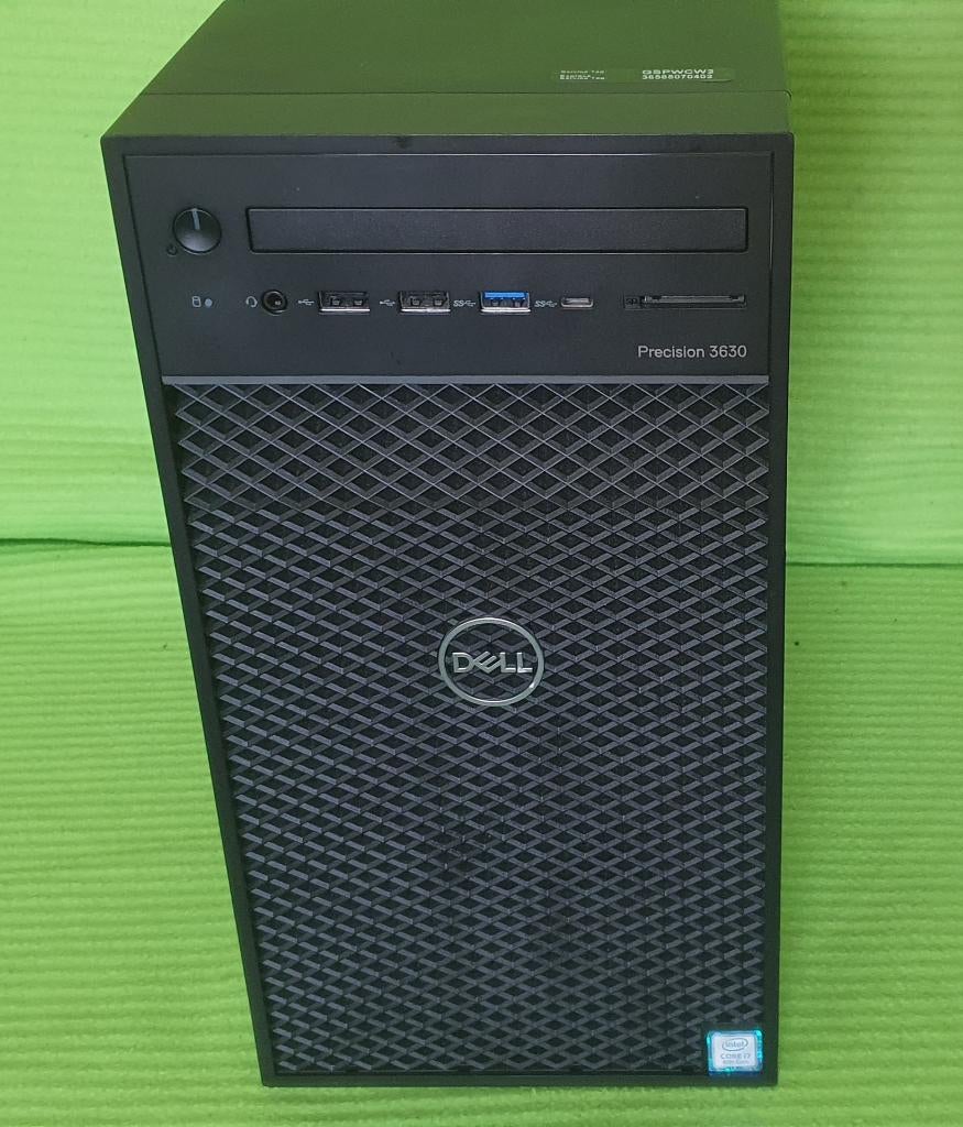 Dell precision 3630 i7 8e génération, Ophalen, Gebruikt, 32 GB, 512 GB