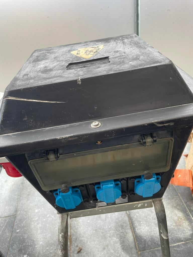 Werfstroomverdeler, Ophalen, Gebruikt