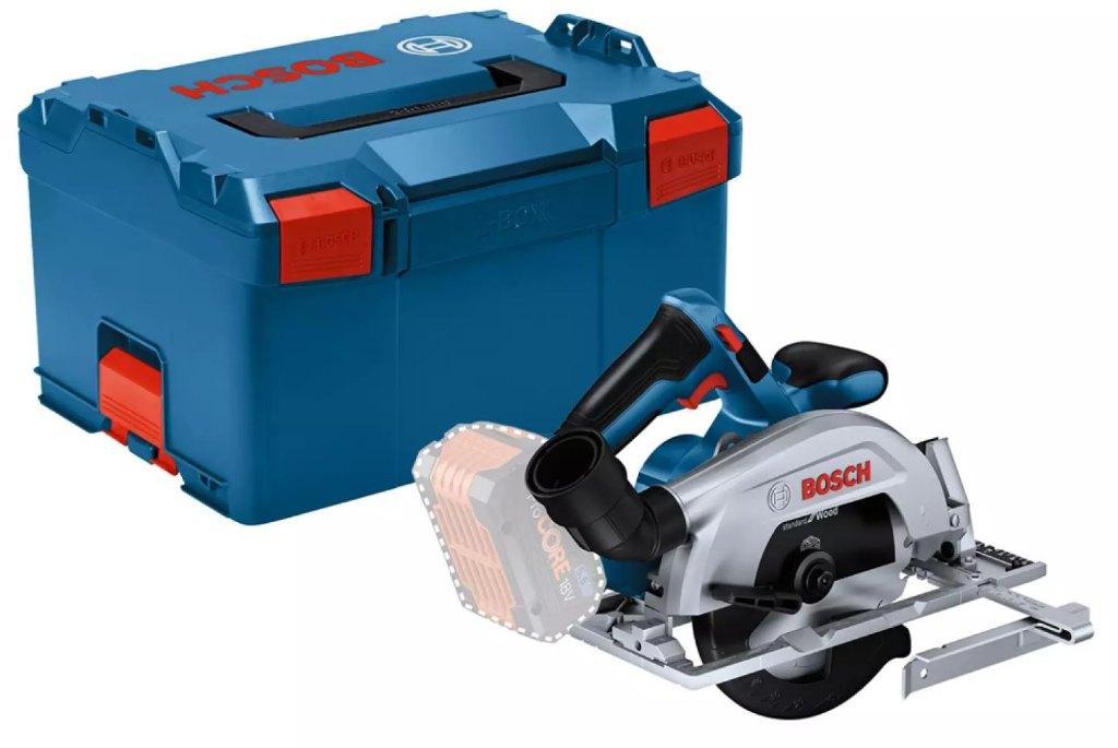 Cirkelzaag 165mm Bosch Professional GKS 18V-57-2, Bricolage & Construction, Neuf, 600 à 1200 watts, Bosch Professional, 30 à 70 mm