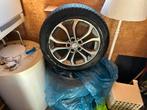 4 Jantes originales Mercedes 17” + pneus Vredestei 4 saisons, Enlèvement, Comme neuf