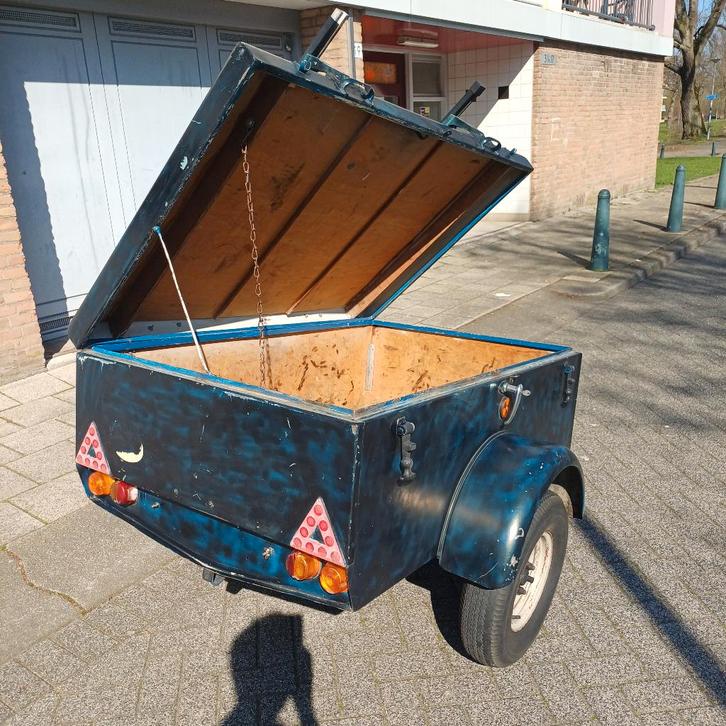 Joli chariot à bagages d'occasion. Rotterdam., Autos : Divers, Remorques, Utilisé, Enlèvement
