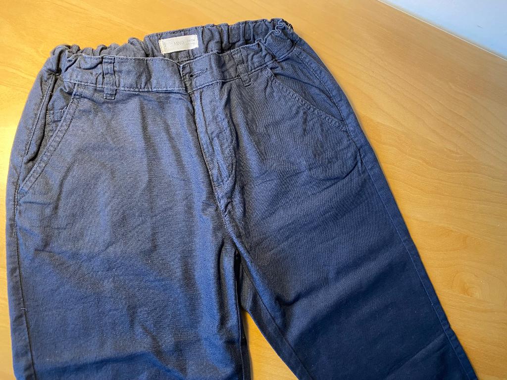 Mooie licht donkerblauwe broek van 13 jaar oude jongen Mango, Broek, Mango, Ophalen of Verzenden, Zo goed als nieuw