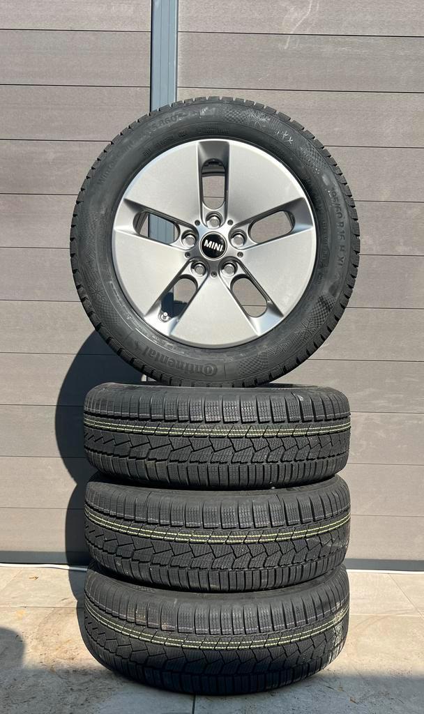 Nieuwe winterwielen Mini Pin Spoke Grey 990 J01 195-60-16, Auto-onderdelen, Banden en Velgen, Banden en Velgen, Winterbanden, 16 inch