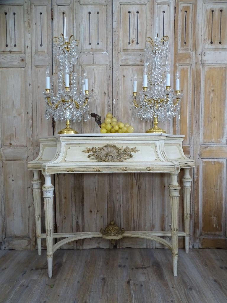 Franse girandoles met 6 lichtpunten, Ophalen