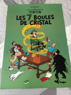 Affiche Tiitin les 7 boules de cristal, Livres, Enlèvement ou Envoi, Comme neuf