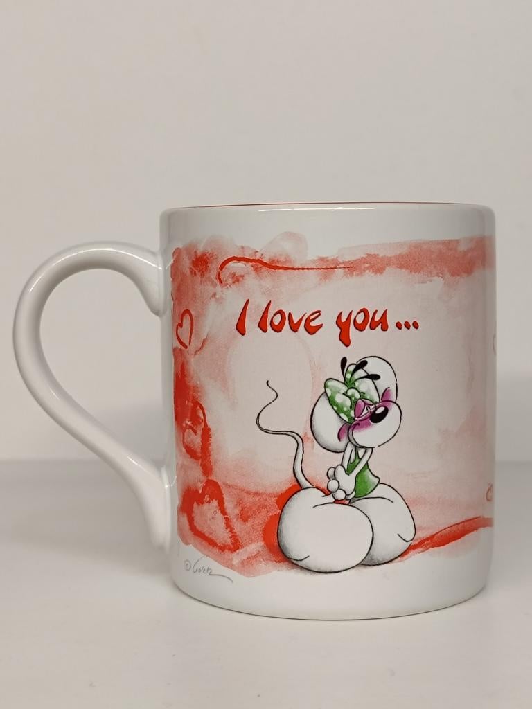 Diddlina & Diddl I love you this much! Mok, Ophalen of Verzenden, Diddl