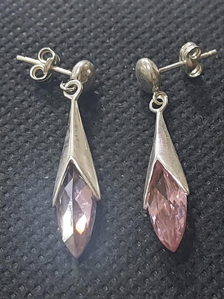 Nieuwe Zilveren Oorbellen, Bijoux, Sacs & Beauté, Boucles d'oreilles, Enlèvement ou Envoi, Neuf, Argent, Argent