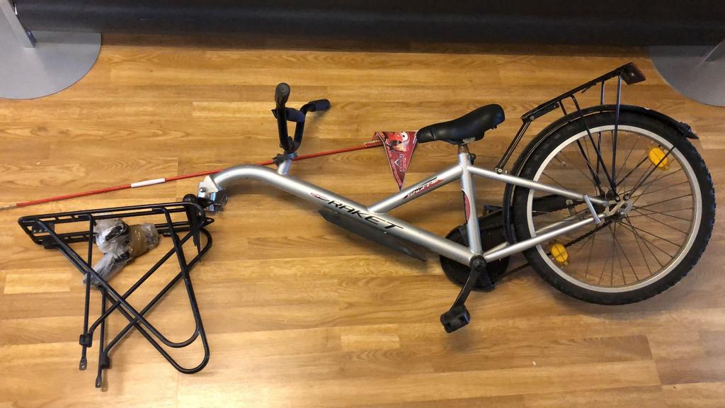 Aanhang fiets, Ophalen, Zo goed als nieuw